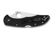 Spyderco DELICA 4 LIGHTWEIGHT FLAT BLACK 01SP760 - KNIFESTOCK