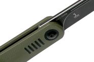 Kizer Lundquist De L&#039;Orme Liner Lock Knife Green G-10 - Ki3570A3 - KNIFESTOCK