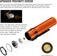 Olight Customized 4000mAh 3.6V 21700 Rechargeable lithium-ion Battery (Included - KNIFESTOCK