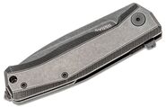 Lionsteel Folding knife M390 blade, Titanium handle, FULL OLD BLACK MT01B BW - KNIFESTOCK