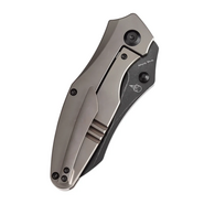 KANSEPT Baba Yaga Blackwash CPM 20CV 0.157" / 4.0mm Bronze Anodized Titanium K1074A6 - KNIFESTOCK