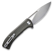 CIVIVI Riffle Stonewashed Donkergroene Micarta C2024C - KNIFESTOCK