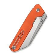 Civivi Hid Orange G10 HandleSatin Finished 14C28N BladeNested Liner Lock - KNIFESTOCK