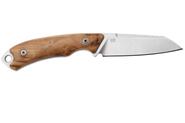 MKM POCKET TANGO 2 – MAGNACUT LAMBSF. Satin Fixed bld, manico in OLIVE WOOD, +POCKET L - KNIFESTOCK