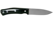 CASSTROM No.10 SFK Black micarta./SS/Flat  CASS-13120 - KNIFESTOCK