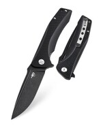 Bestech MAKO K110, Black Stonewash , G10 BG27B - KNIFESTOCK