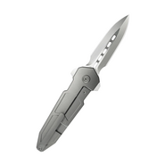 KB Urban Dagger Beadblast M390 Grey Ti KB416A - KNIFESTOCK