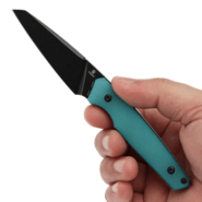 Tenable Knives Parr Blackwash 14C28N Tiffany Blue G10 - KNIFESTOCK