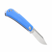 Kansept Wedge (Back Lock) 154CM Blue G10 T2026B7 - KNIFESTOCK