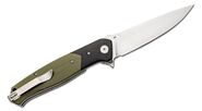 Bestech SWORDFISH D2, satin, black and green G10 BG03A - KNIFESTOCK