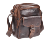 GreenBurry Leather ShoulderBag M &quot;RUGGED&quot; 1304-25 - KNIFESTOCK