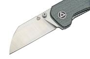 QSP Knife Penguin Mini 14C28N, Micarta, denim blue QS130XS-B - KNIFESTOCK