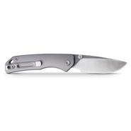 Vosteed Marten 154CM Satin Gray Aluminum A1601 - KNIFESTOCK