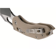 Microtech Stitch - RAM-LOKTM S/E Fluted G-10 Tan Osaliselt Serrated 169RL-2FLGTTA - KNIFESTOCK