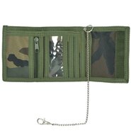 Portefeuille Mil-Tec avec chaîne woodland 15811020 - KNIFESTOCK