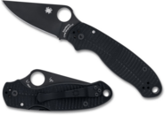 Spyderco Para 3 Salt Black G-10 CPM MagnaCut Black Blade C223GMCBKP - KNIFESTOCK
