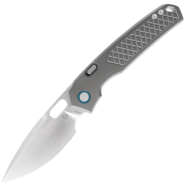 Vosteed Psyop Elmax Satin Gray Titanium A2202 - KNIFESTOCK