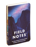 Field Notes National Parks A: Yosemite, Acadia, Zion (Graph paper) FNC-43a - KNIFESTOCK