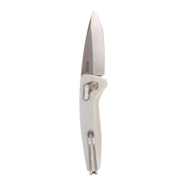 SOG ONE ZERO AU? / 3.1&quot; DROP POINT BLADE / BOX / SILVER + CHROME SOG-15-73-03-57 - KNIFESTOCK