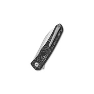 QSP Knife Otter, Satin CPM S35VN Blade, Aluminium Foil CF Handle QS140-A1 - KNIFESTOCK