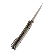 Kansept Main Street Rose Gold Coated 154CM, Black Micarta T1015V11 - KNIFESTOCK