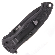 Smith and Wesson Velký M.A.G.I.C. Assist S.W.A.T./Černá Drop Point Čepel/Hliníková Rukojeť s PC - KNIFESTOCK