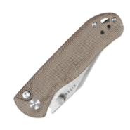 Kizer Drop Bear 2 | Nitro-V | Brown &amp; Micarta | - KNIFESTOCK