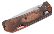 BENCHMADE GRIZZLY CREEK, DP, AXS, WOOD 15062 - KNIFESTOCK