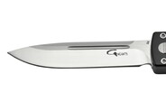 Golgoth G12 couteau automatique lame drop point acier D2 manche aluminium - KNIFESTOCK