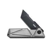 KUBEY Avenger Couteau Flipper à Verrouillage de Cadre Manche en Titane 6AL4V KB209B - KNIFESTOCK