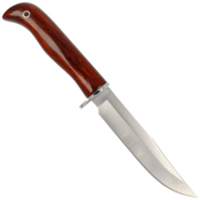 Muel 113mm Blade, Rosewood Pakkawood Handle and Stainless Guard and Cap Gred-13R - KNIFESTOCK