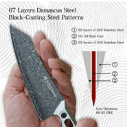 Dellinger Gyuto/Chef Knife 205 mm Dellinger Brilliance - KNIFESTOCK