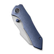 WE KNIFE High-Fin Gray Stonewashed/Titanium Blue WE22005-3 - KNIFESTOCK