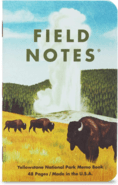 Field Notes National Parks C: Rocky Mountain, Great Smoky Mtns, Yellowstone (Graph paper) FNC-43c - KNIFESTOCK