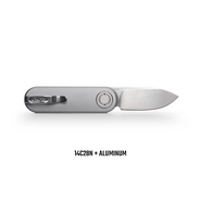 Vosteed Corgi-V 14C28N Satén Šedý Hliník A3703 - KNIFESTOCK