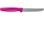 Wüsthof Create-Collection Serrated paring knife, 10 cm Pink - KNIFESTOCK
