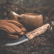 ROSELLI R100 Hunting knife,carbon - KNIFESTOCK