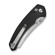 Sixgill Black G10 HandleSatin Finished Nitro-V BladeCrossbar Lock - KNIFESTOCK