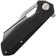 Cubey Atlas Nest Liner Lock Folding Knife Black G10 Handle Ku328a - KNIFESTOCK