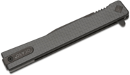 Ocaso Solstice Carbon Fiber + Black / Wharncliffe 8WFB - KNIFESTOCK