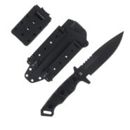 Halfbreed Blades Medium Infantry Knife - Fixed Blade MIK-03P Gen-2 BLK - K340 - KNIFESTOCK