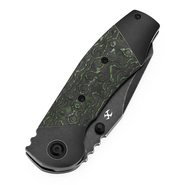 Kansept CAVEMAN Blackwash CPM 20CV, Blackwash Ti, Jungle Wear Fatcarbon K1110B2 - KNIFESTOCK