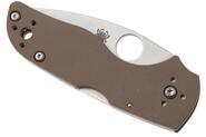 Spyderco Lil' Native Mid Backlock Brown G-10 CPM15V  SPRINT C230MBGPBN15V - KNIFESTOCK