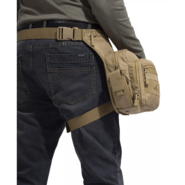 Pentagon MAX-S Gun Thigh Pouch K16023-01-Black-ONE SIZE - KNIFESTOCK