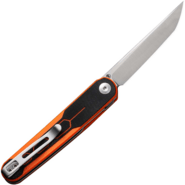 Civivi KwaiQ Milled Orange/Black G10 Handle C23015-2 - KNIFESTOCK