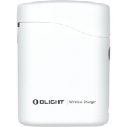 Latarka Olight Baton 4 Premium Edition z bezprzewodowym etui ładującym (biała, 1300 lumenów) - KNIFESTOCK