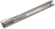 Ocaso Solstice Titanium + Satin / Harpoon 9HTS - KNIFESTOCK