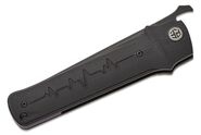 Petrified Fish PFB04 Tena Black Stonewashed D2 Black G10 PFB04DDW - KNIFESTOCK
