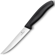 Victorinox Steak knife, medium, SwissClassic, wavy edge 6.7933  - KNIFESTOCK