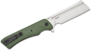 Oknife Freeze 3 Damascus OD Green EDC Knife - KNIFESTOCK